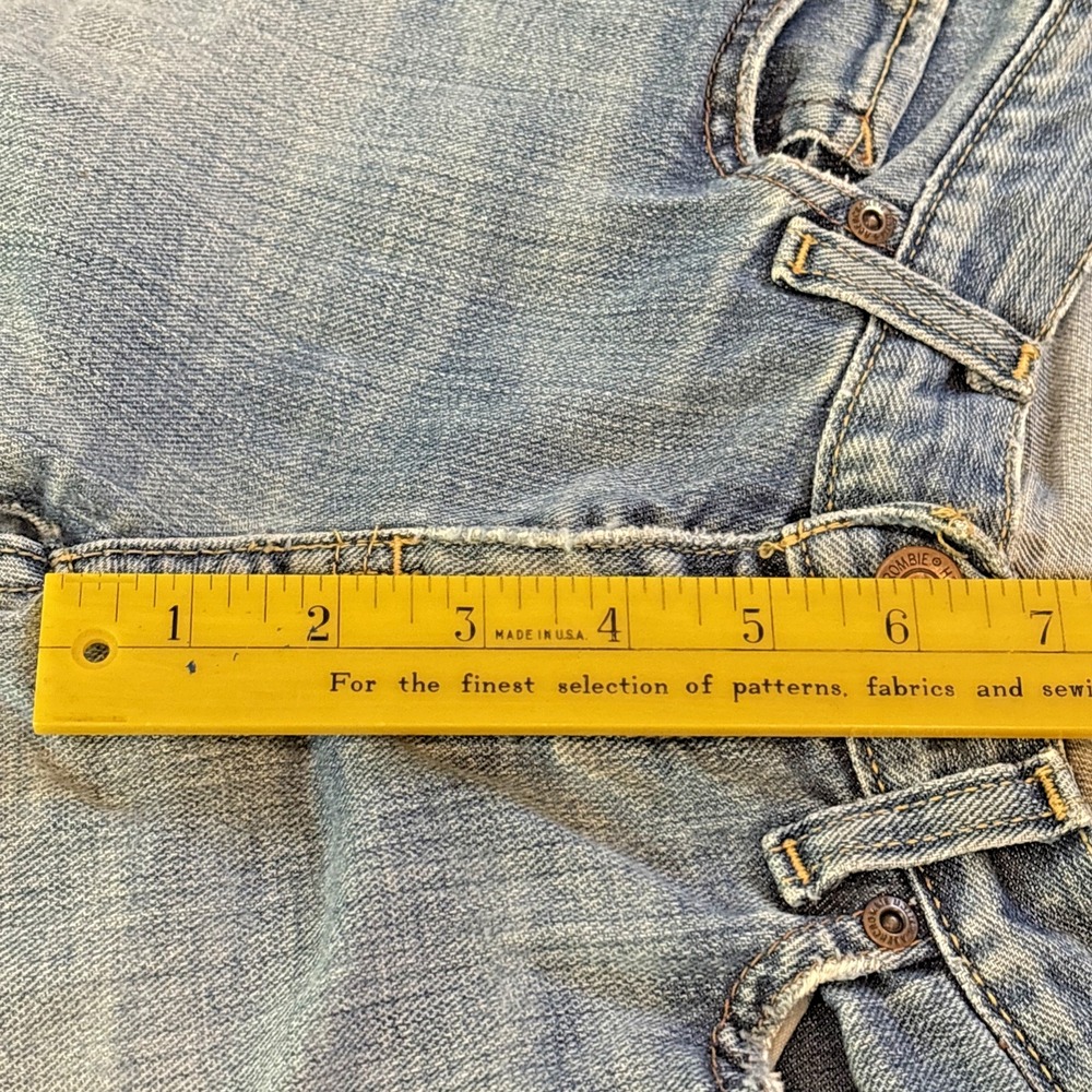 Vintage 5 Pocket Abercrombie Womens Bootcut Jeans Low Rise Size 0L Light Y2K 00s - Picture 8 of 12